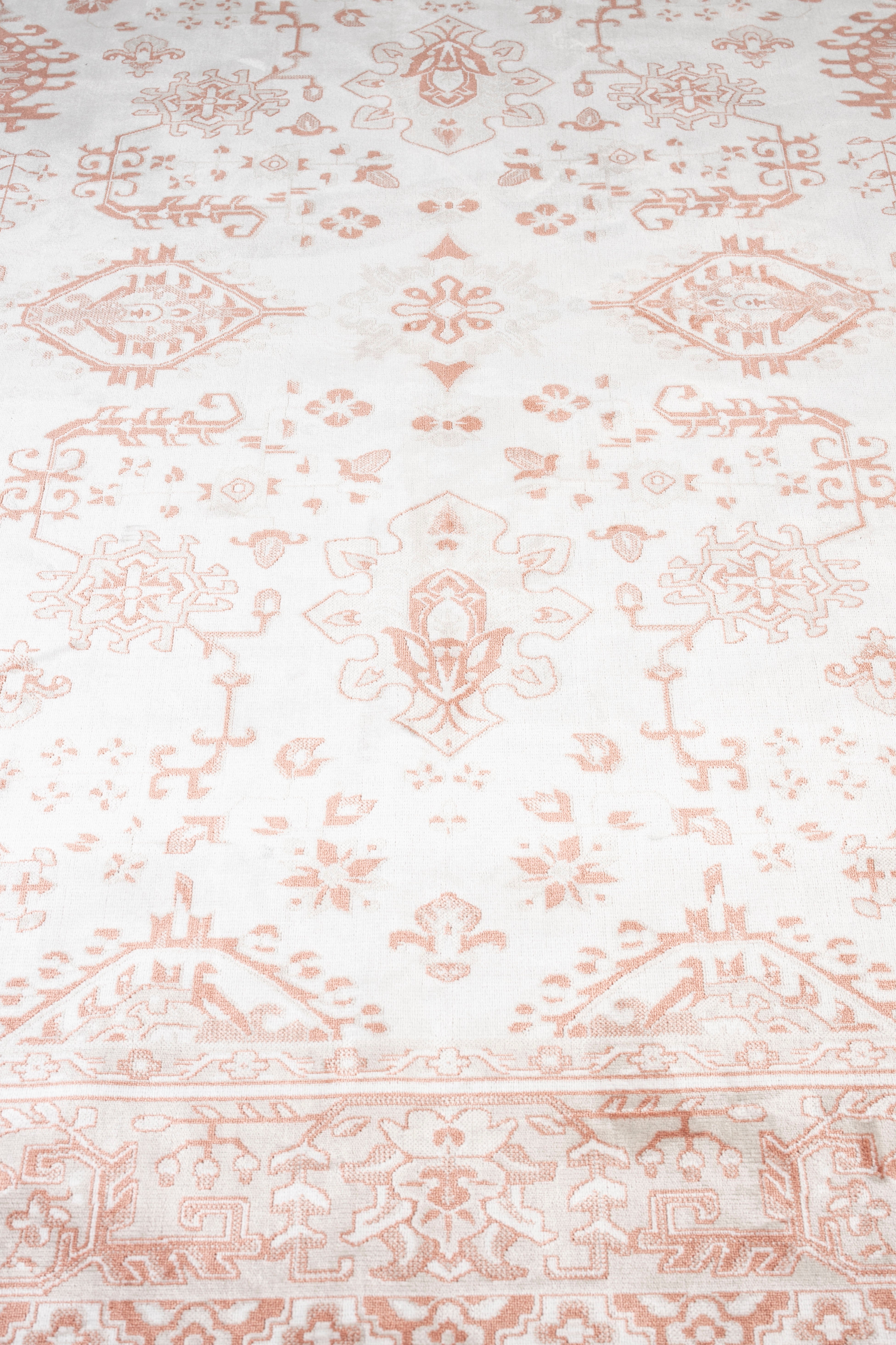 Reza Vloerkleed 160x230 Roze/Grijs